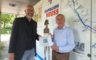 Sprechendes Denkmal Napoleonschleuse