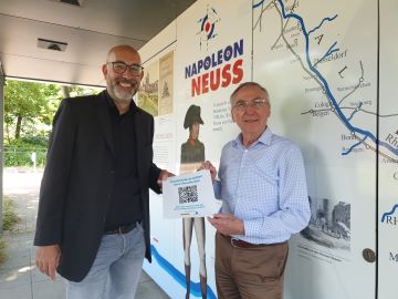 Sprechendes Denkmal Napoleonschleuse