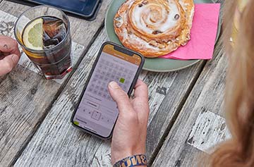 Lotto auf Smartphone