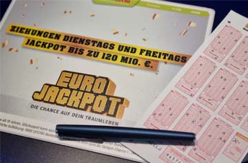 Eurojackpot Spielschein