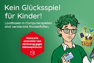 Kein Glücksspiel für Kinder