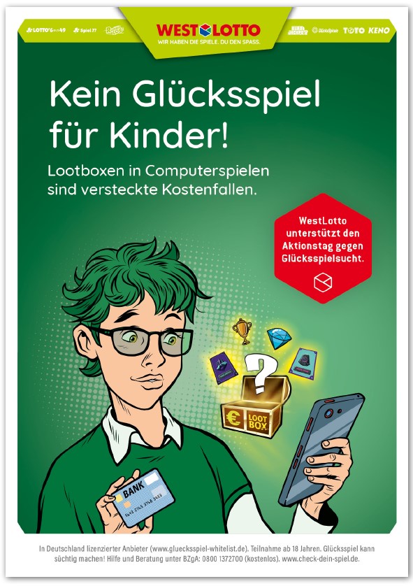 Kein Glückssiel für Kinder