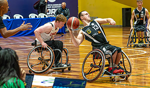 Alexander Keiser in Aktion bei der WM 2025 in Brasilien