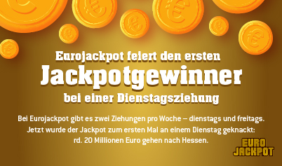 Eurojackpot Dienstagsgewinner