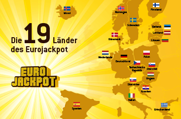 Eurojackpot Landkarte