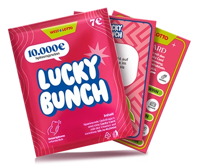 Lucky Bunch aufgefaechert