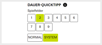 Spielanleitung Eurojackpot Auswahl Dauer-QuickTipp