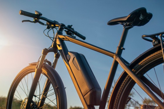 Schwarzes E-Bike | NRW-Radtour 2024