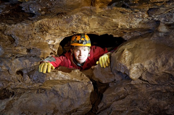 Foto von Besucher in Kluterthöhle in Ennepetal in NRW | Lotto-Prinzip WestLotto