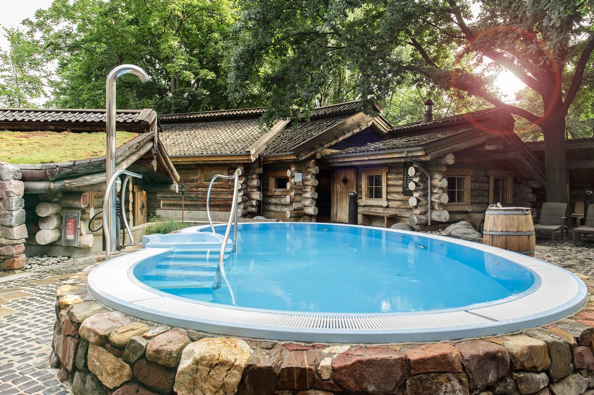 Whirlpool in der Claudius Therme Köln