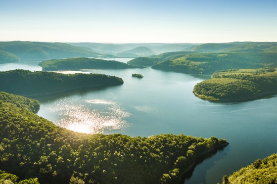 Nationalpark Eifel von oben | Ausflugsort NRW