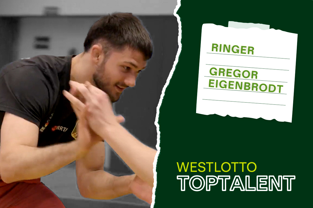 WestLotto-Toptalent: Ringer Gregor Eigenbroth ringt