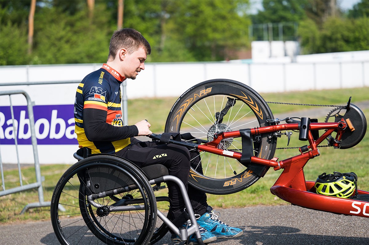 WestLotto-Toptalent: Handbiker Thorben van Ravenswaay