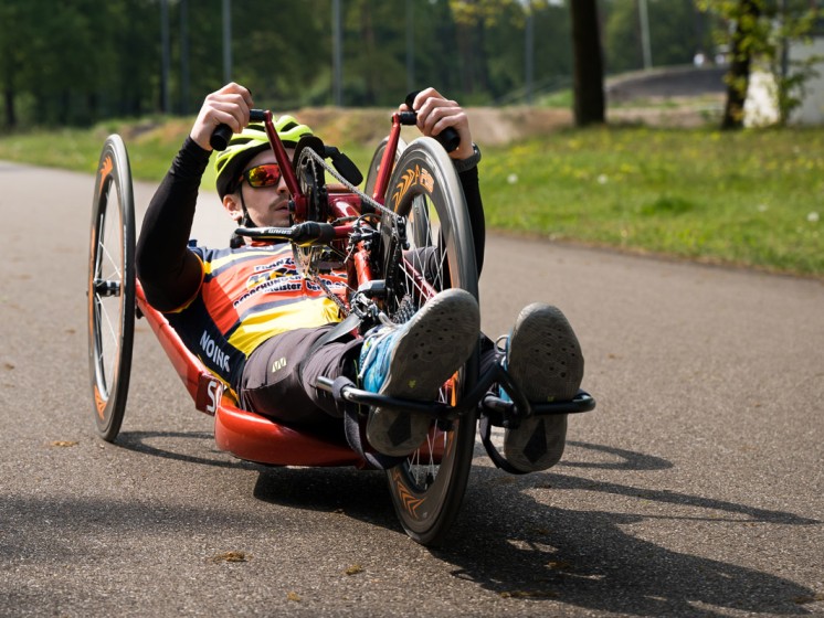 Hanbiker auf Straße | WestLotto-Toptalente