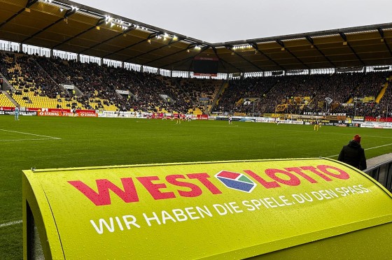 WestLotto-Fanbank auf dem Aachener Tivoli | WDFV