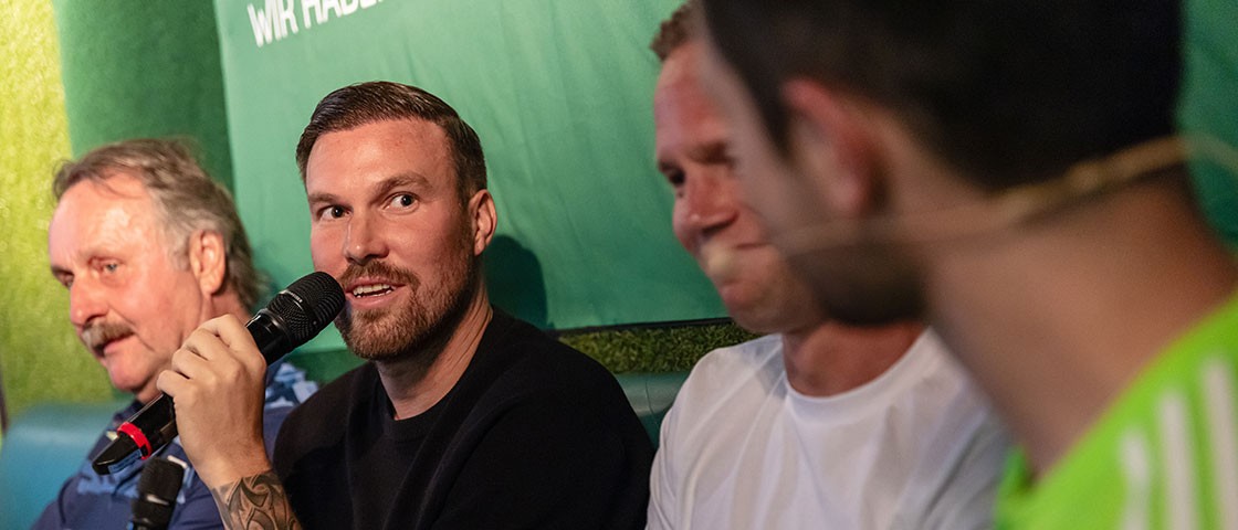 Ex-Fußballprofi Kevin Großkreutz am Mikrofon | WestLotto Saison-Highlight 
