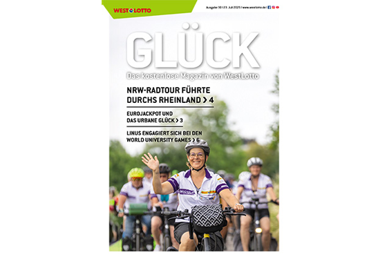 Cover der GLÜCK 30_2025 | Westlotto