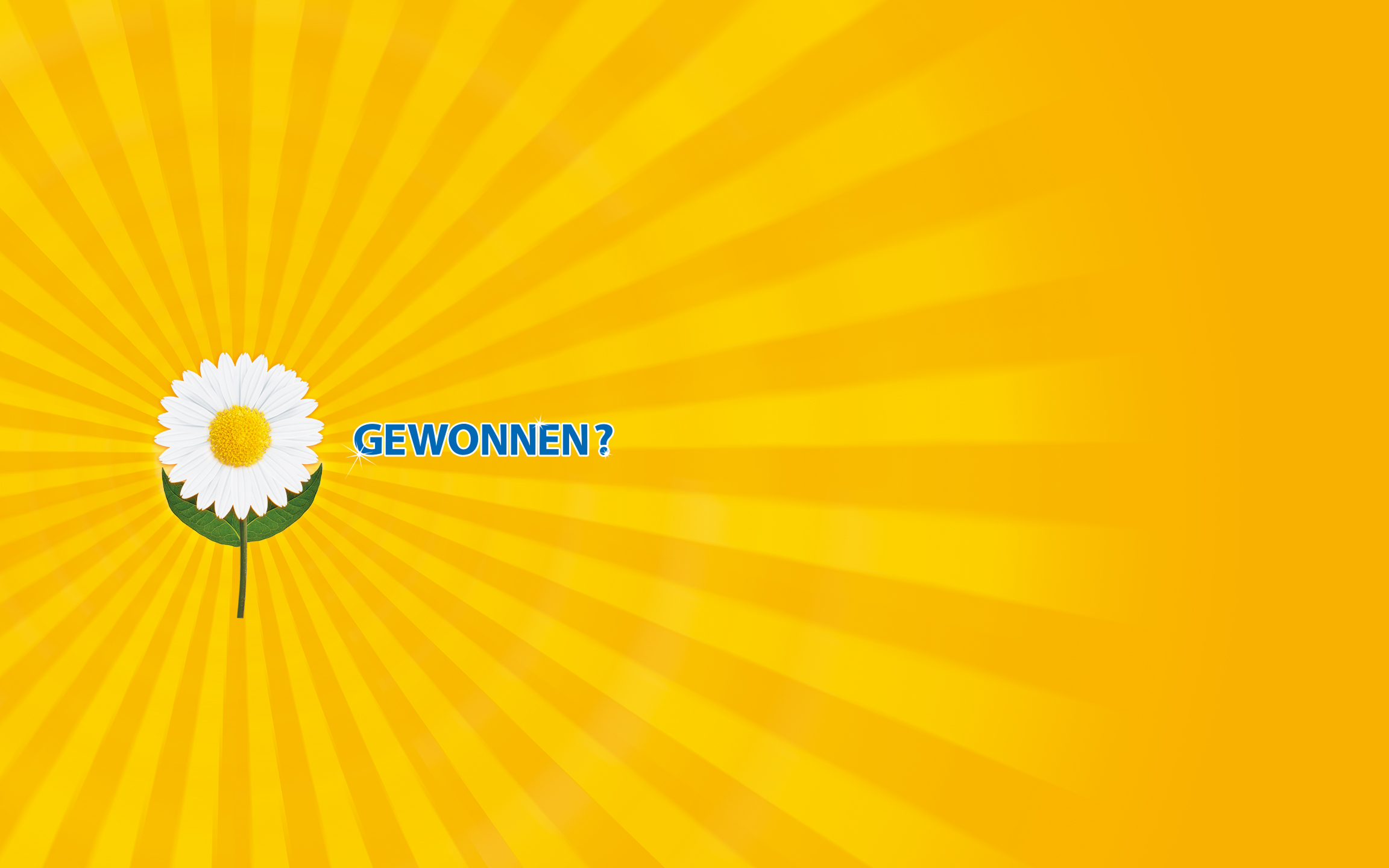 Bühnenbild Rubbellos Gewonnen